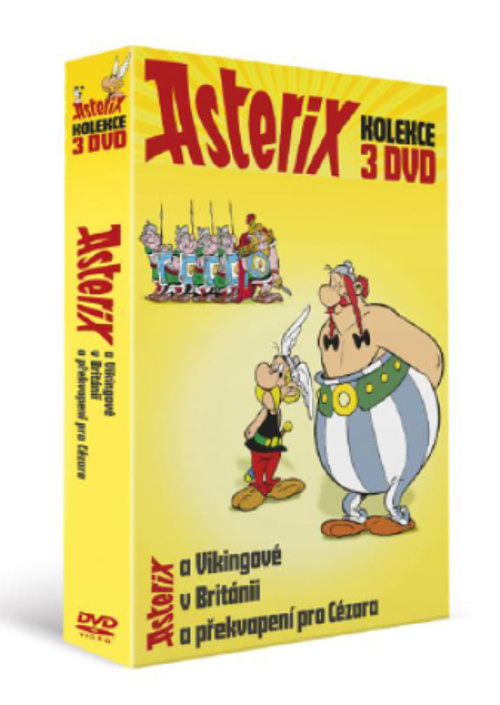 Asterix kolekce - 3 DVD