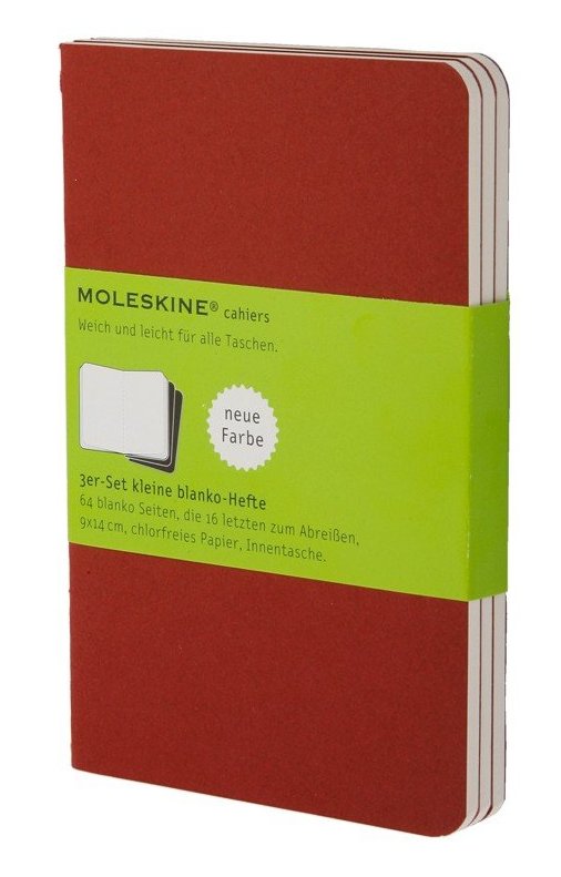 Notesy 3 ks, čisté, červené S