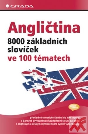 Angličtina - 8000 základních slovíček ve 100 tématech