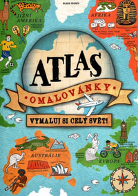 Atlas - omalovánky