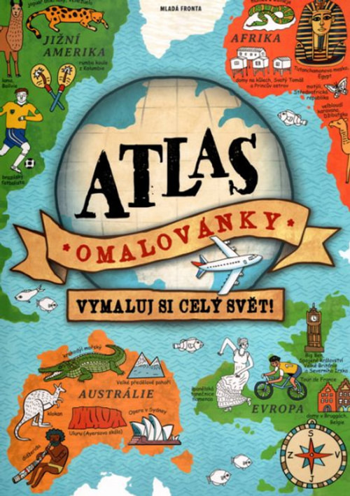 Atlas - omalovánky