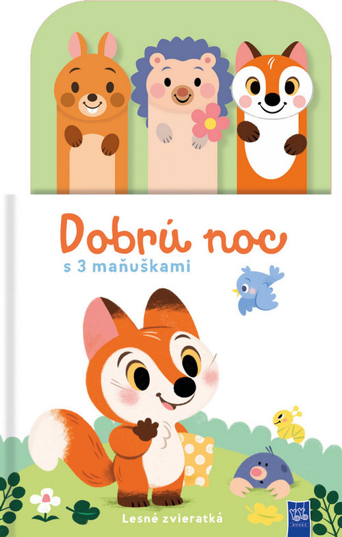 Dobrú noc s 3 maňuškami - Lesné zvieratká