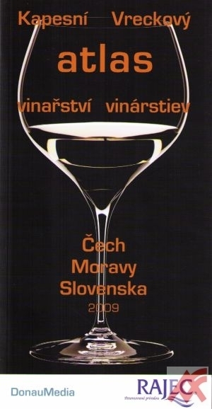 Kapesní (Vreckový) atlas vinařství (vinárstiev) Čech - Moravy - Slovenska