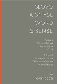 Slovo a smysl 36 / Word & Sense 36