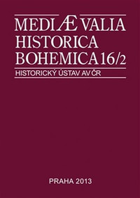 Mediaevalia Historica Bohemica 16/2 2014