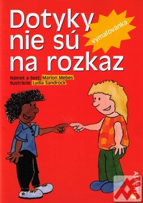 Dotyky nie sú na rozkaz - omaľovánka