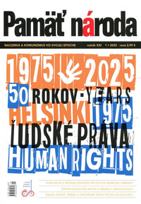 Pamäť národa 1/2025