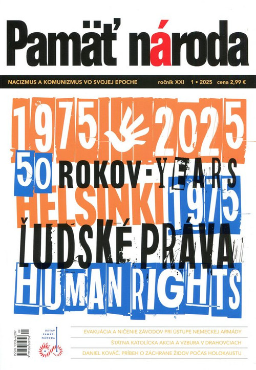 Pamäť národa 1/2025