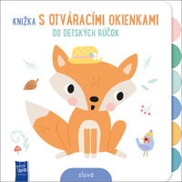 Knižka s otváracími okienkami do detských rúčok - Slová