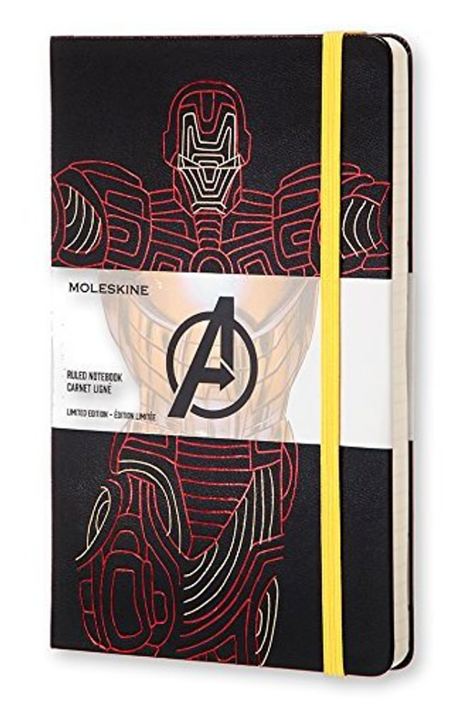 The Avengers zápisník linkovaný L (Ironman)