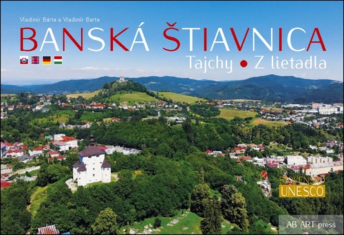 Banská Štiavnica. Tajchy z lietadla