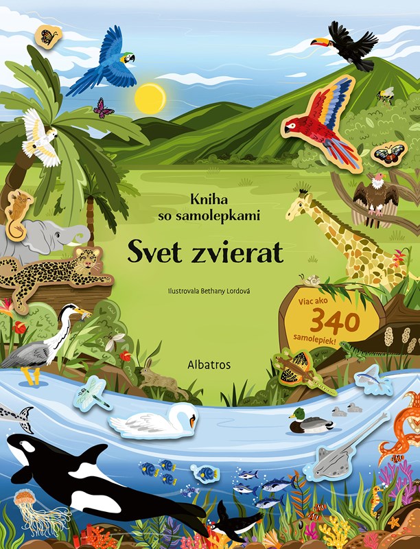 Svet zvierat - Kniha so samolepkami