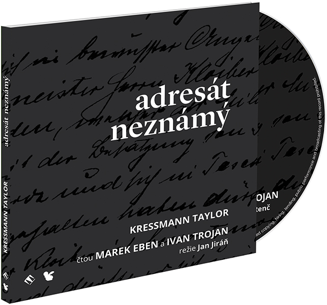Kniha Tympanum Adresát neznámý - audiokniha