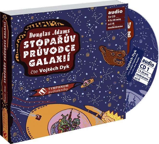 Stopařův průvodce galaxií - CD MP3 (audiokniha)