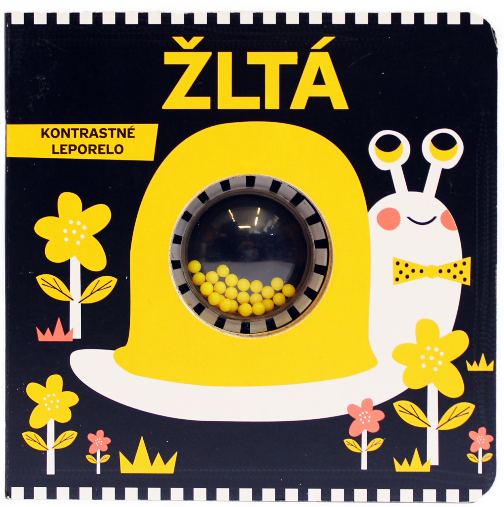 Kniha Kontrastné leporelo: Žltá