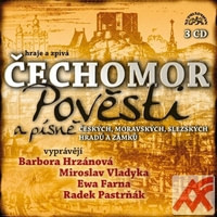 Pověsti a písně českých, moravských a slezských hradů a zámků - 3 CD (audiokniha