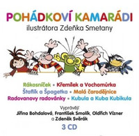 Pohádkoví kamarádi ilustrátora Zdeňka Smetany - 3 CD (audiokniha)