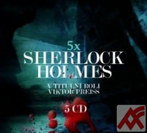 5 x Sherlock Holmes - 5 CD (audiokniha)