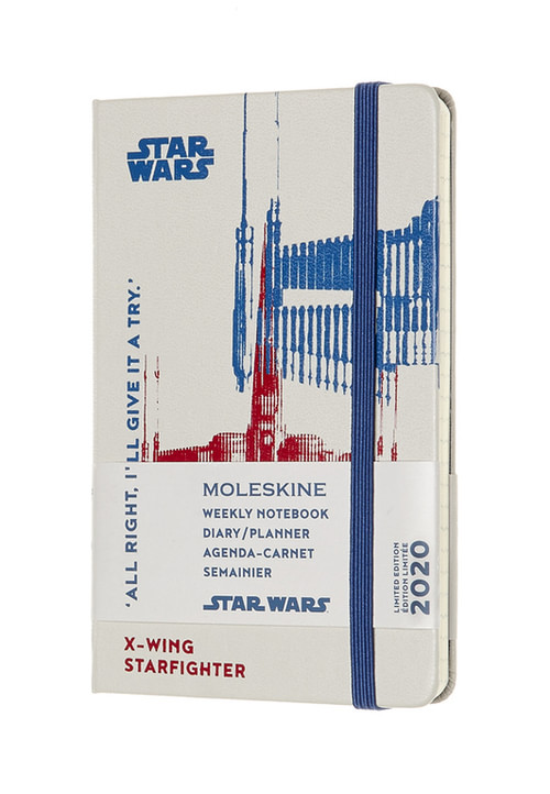 Star Wars plánovací zápisník Moleskine 2020 S
