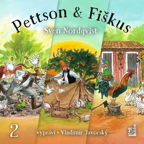 Dobrodružství kocoura Fiškuse a dědy Pettsona 2 - CD MP3 (audiokniha)