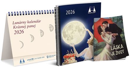 Lunárny kalendár Krásnej panej 2026