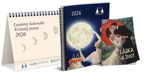 Lunárny kalendár Krásnej panej 2026