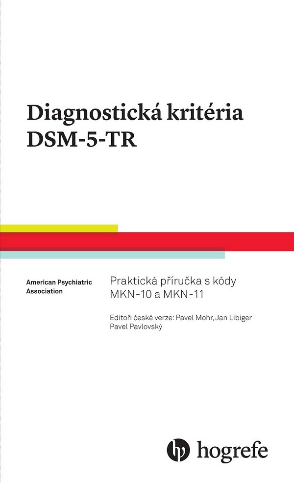 Diagnostická kritéria DSM-5-TR