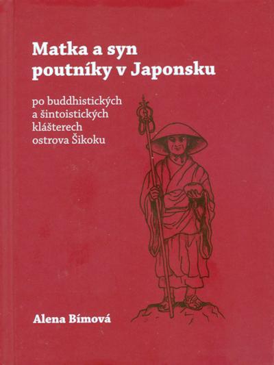 Matka a syn poutníky v Japonsku