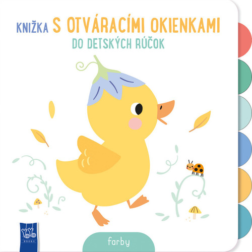 Knižka s otváracími okienkami do detských rúčok - Farby