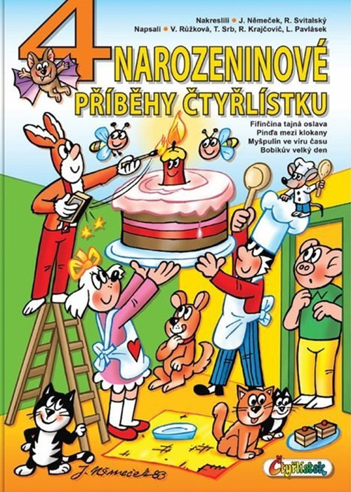 4 narozeninové příběhy Čtyřlístku