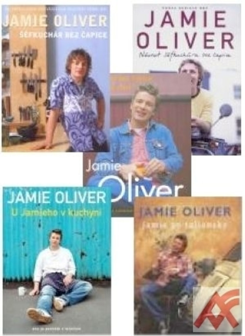 Jamie Oliver 1-5. Komplet