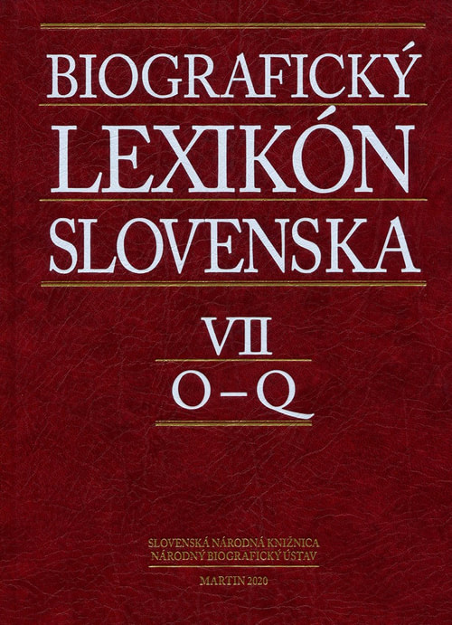 Biografický lexikón Slovenska VI. (O - Q)