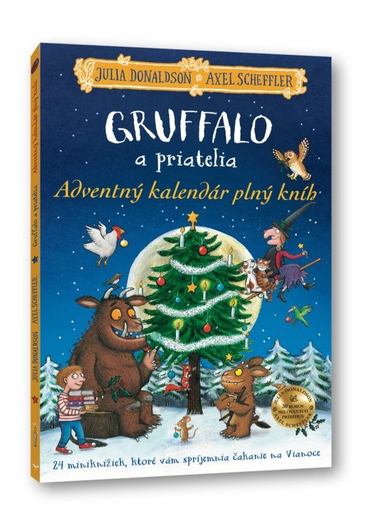 Gruffalo a priatelia - Adventný kalendár plný kníh
