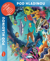 Pod hladinou - čítaj a nalepuj, kniha se samolepkami