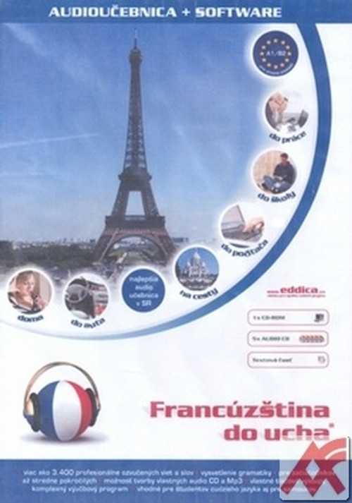 Francúzština do ucha. Audioučebnica + software - DVD