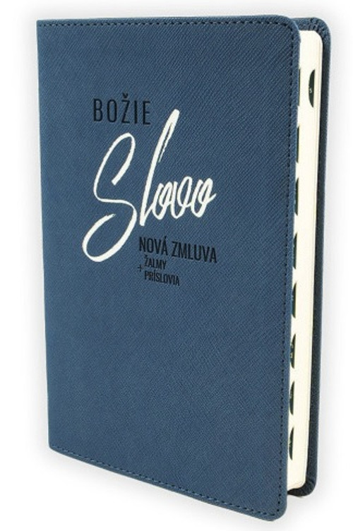 Božie Slovo - Nová zmluva, Žalmy a Príslovia 2025 - modrá