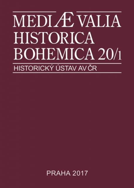 Mediaevalia Historica Bohemica 20/1 2018