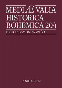 Mediaevalia Historica Bohemica 20/1 2018