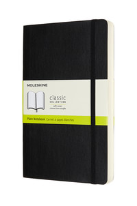 Zápisník Moleskine Expanded měkký čistý černý L