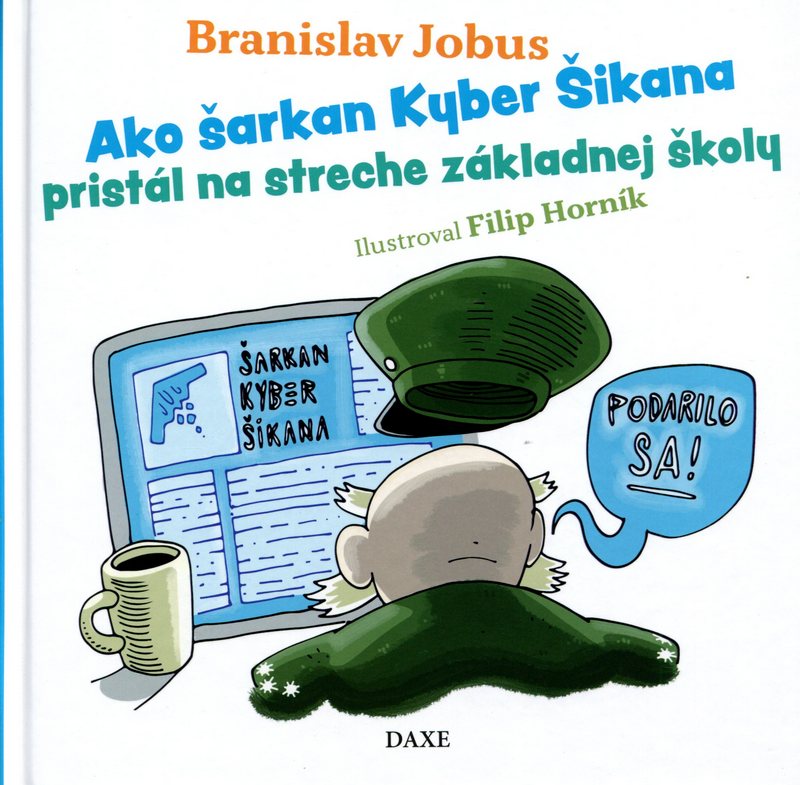 Ako šarkan Kyber Šikana pristál na streche základnej školy