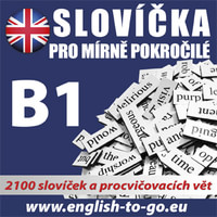 Angličtina - slovíčka pro mírně pokročilé B1