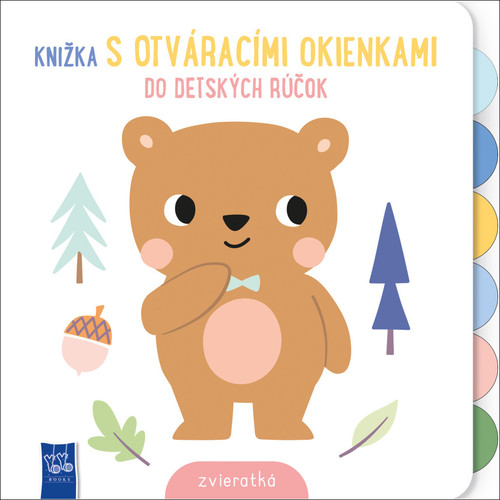 Knižka s otváracími okienkami do detských rúčok - Zvieratká