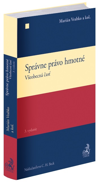 Správne právo hmotné. Všeobecná časť