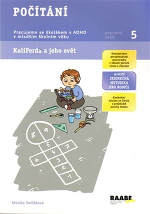 Kniha Počítání. Pracujeme se školákem s ADHD v mladším školním věku