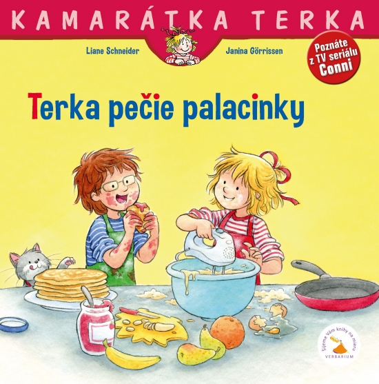 Terka pečie palacinky