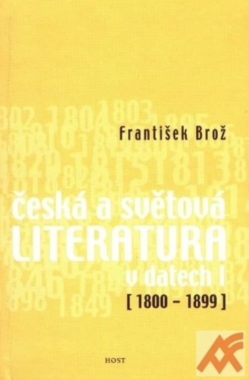 Česká a světová literatura v datech I. (1800-1899)