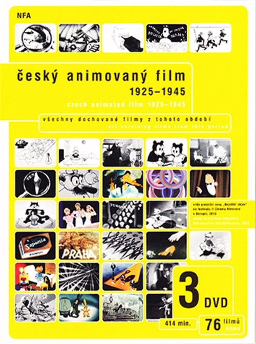 Český animovaný film 1920-1945 - 3 DVD