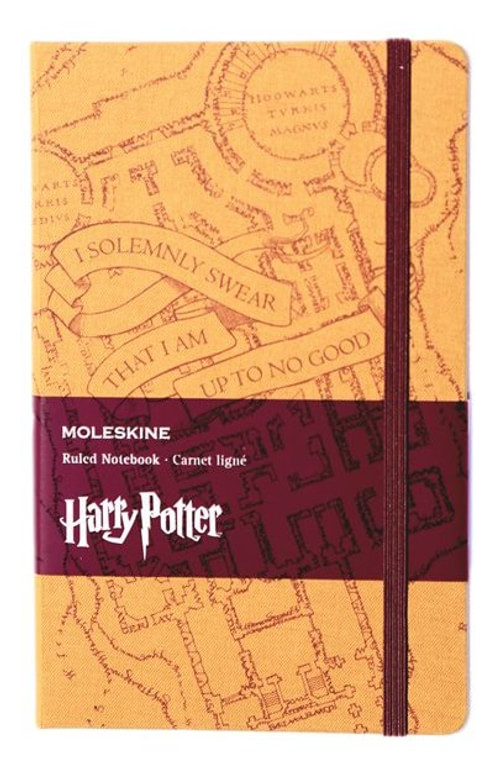 Harry Potter zápisník linkovaný L Pobertův plánek