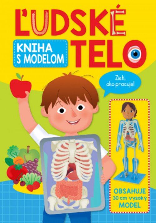 Ľudské telo - kniha s modelom