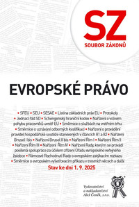 Soubor zákonů. Evropské právo – stav ke dni 1.9.2025